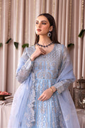 Emaan Adeel | Romansiyyah Luxury Formals 23 | RM-03 BLUE LAGOON - Khanumjan  Pakistani Clothes and Designer Dresses in UK, USA 