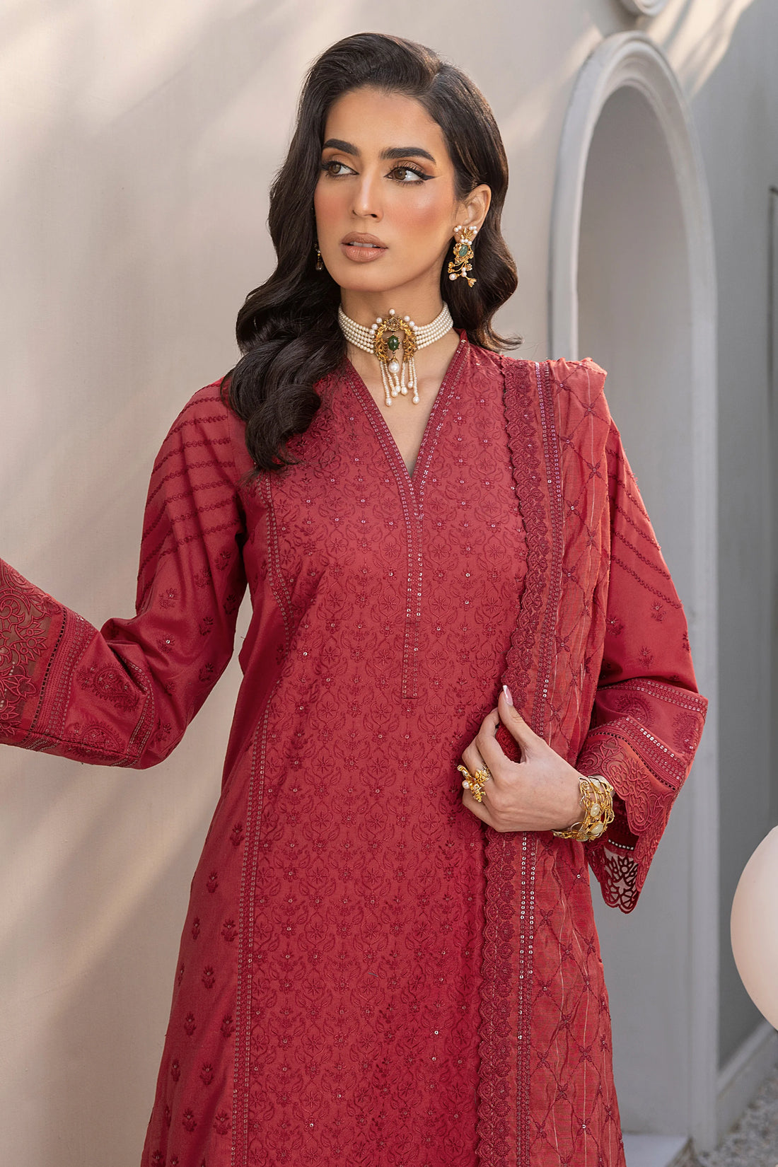 LSM | Embroidered Collection | 09 - Khanumjan  Pakistani Clothes and Designer Dresses in UK, USA 