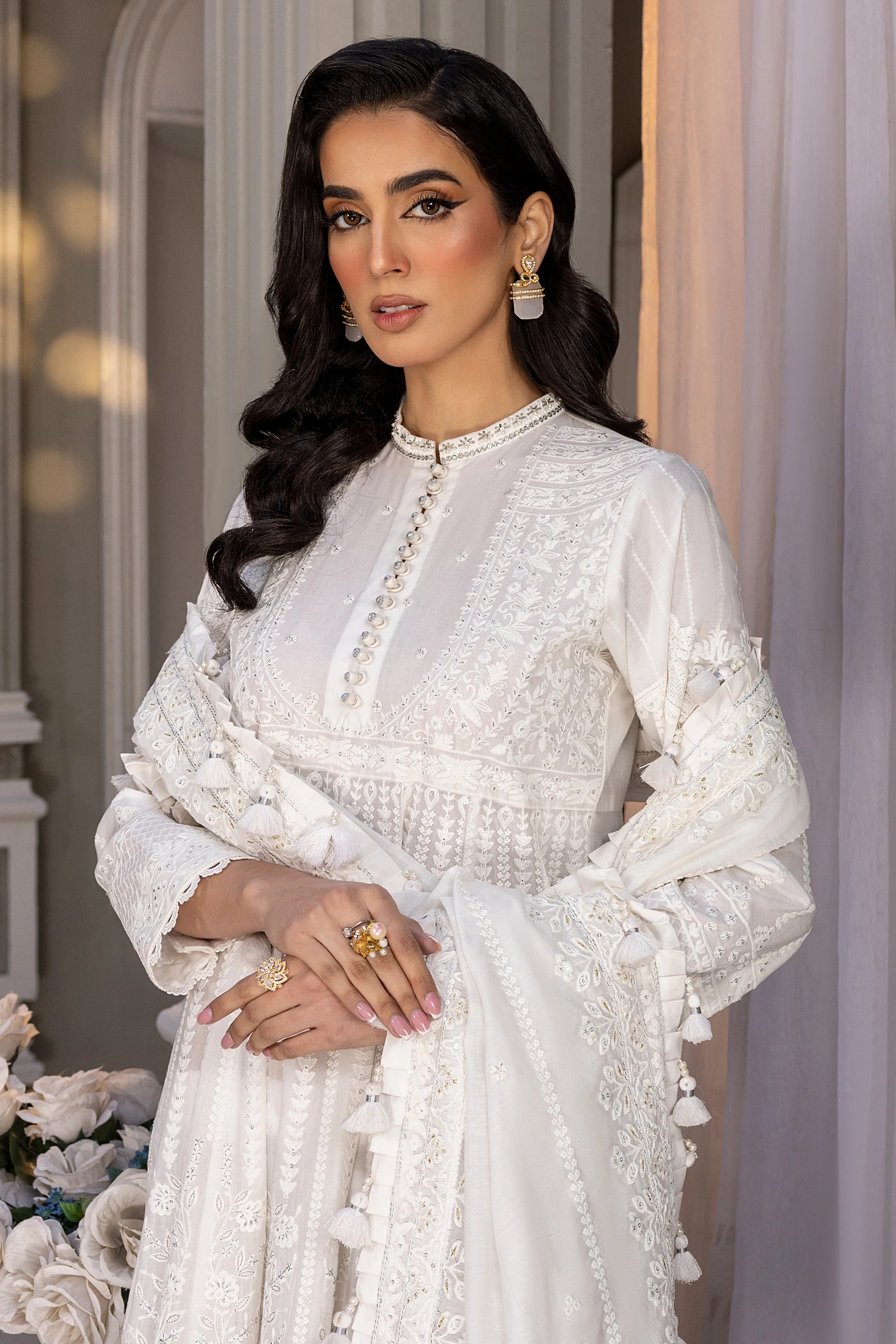 LSM | Embroidered Collection | 08 - Khanumjan  Pakistani Clothes and Designer Dresses in UK, USA 