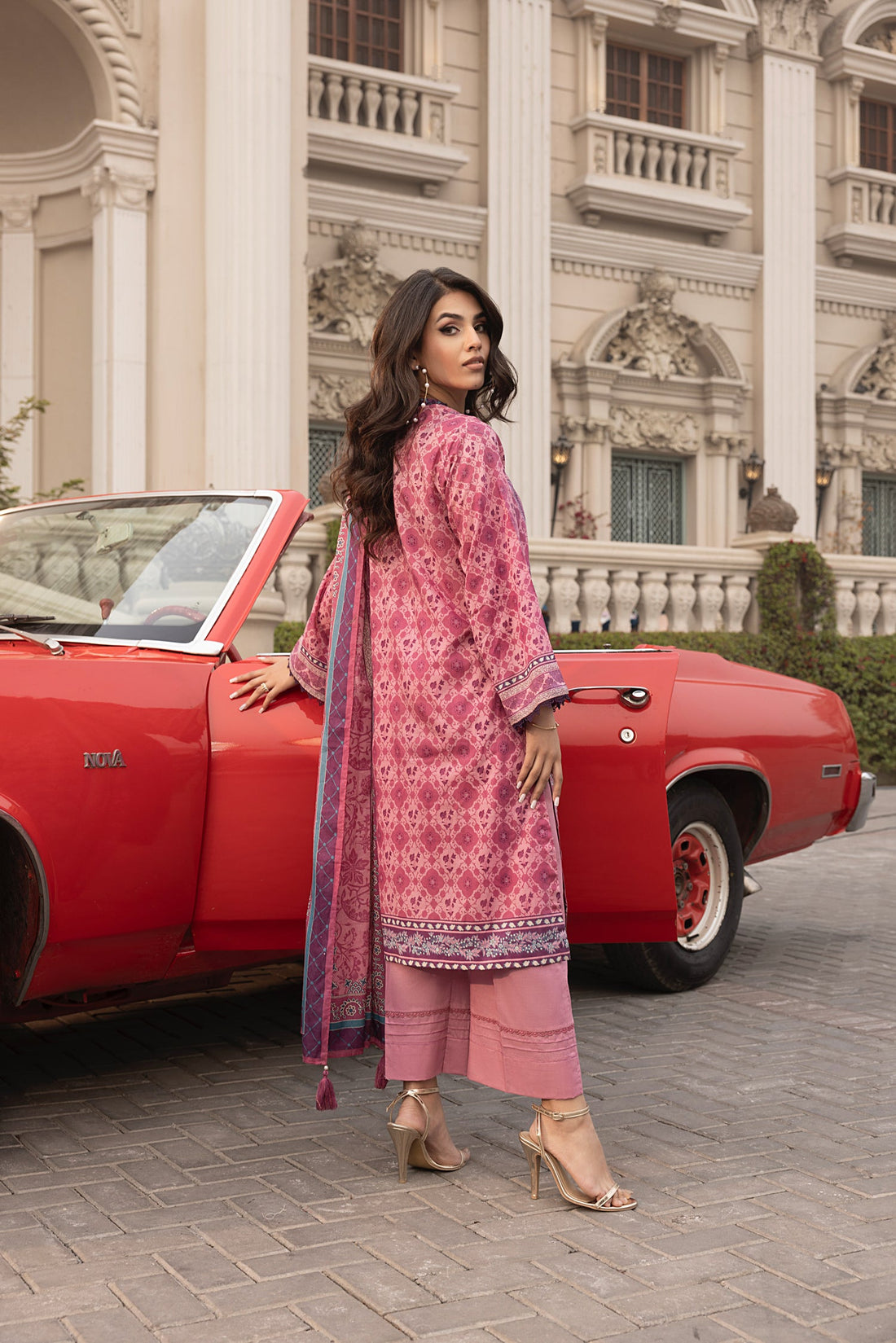 LSM | Embroidered and Printed Lawn | LG-RL-0166