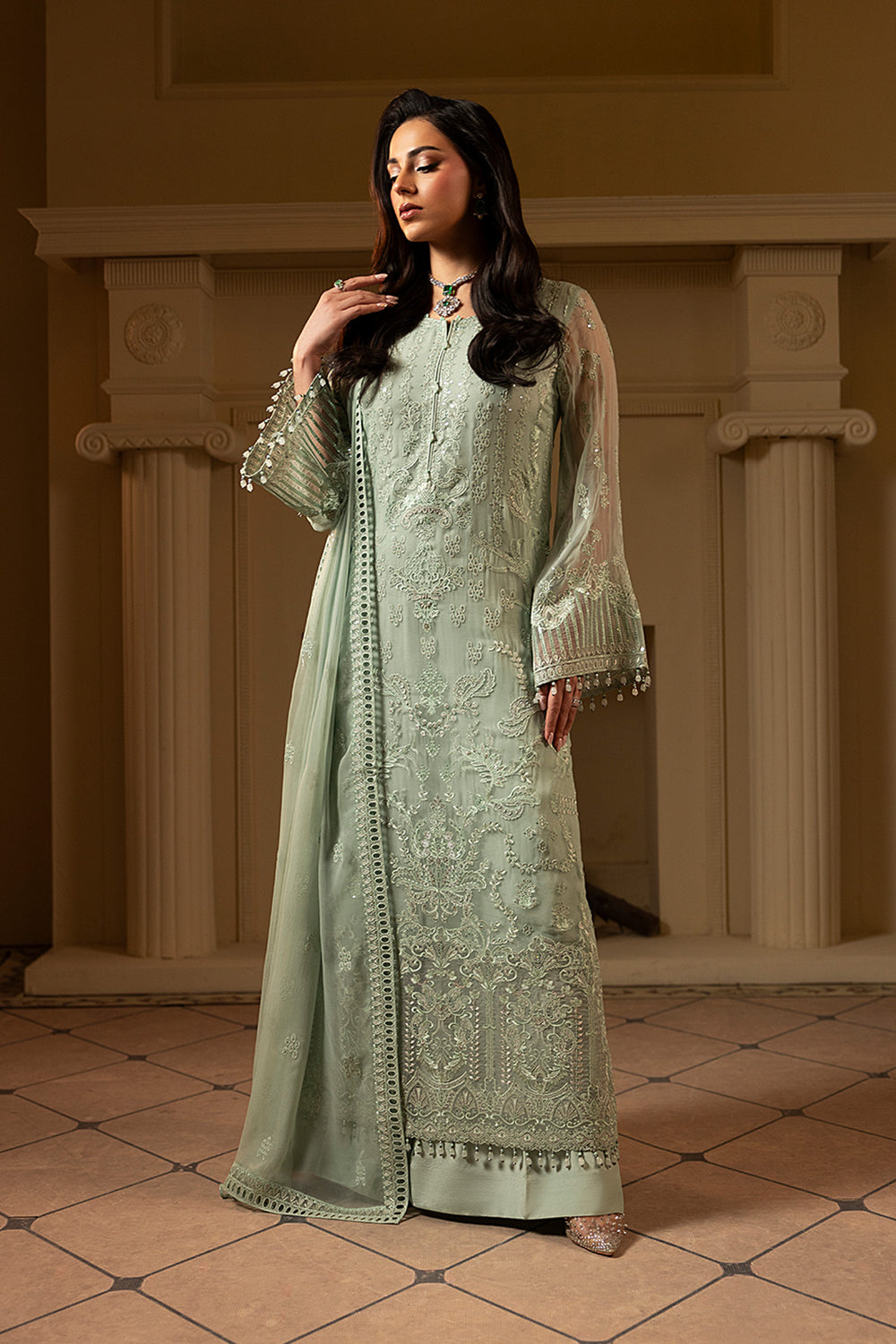 Lavish Premium | Ashnae Formals | Sage Mist