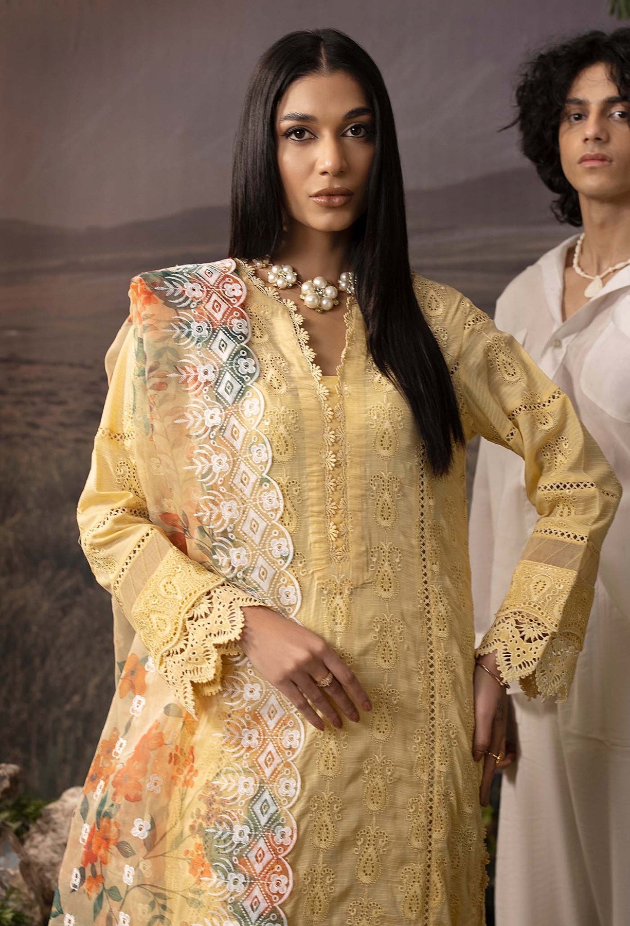 Adans Libas | Chikankari Lawn 2 | Adan's Lawn 7611 - Khanumjan  Pakistani Clothes and Designer Dresses in UK, USA 