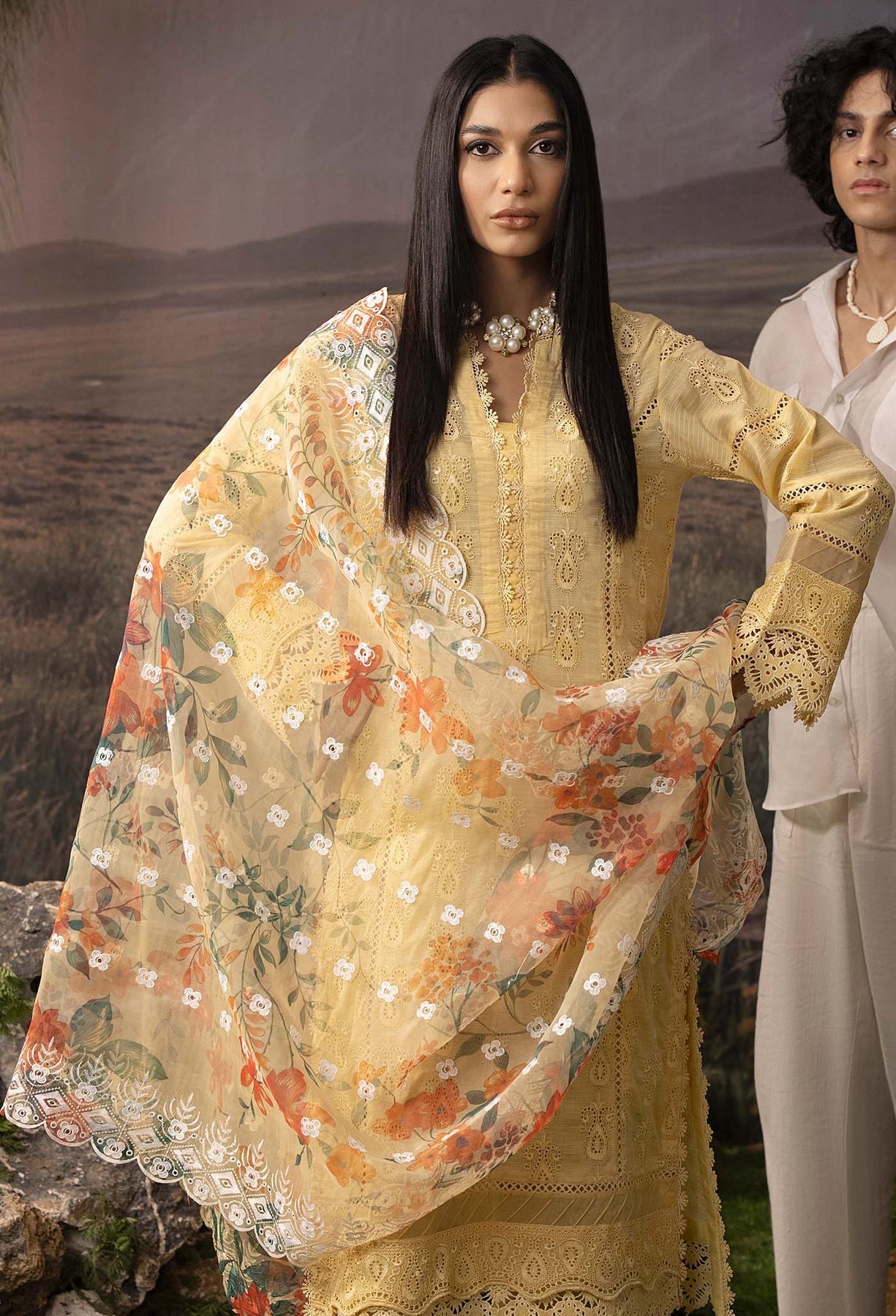 Adans Libas | Chikankari Lawn 2 | Adan's Lawn 7611 - Khanumjan  Pakistani Clothes and Designer Dresses in UK, USA 