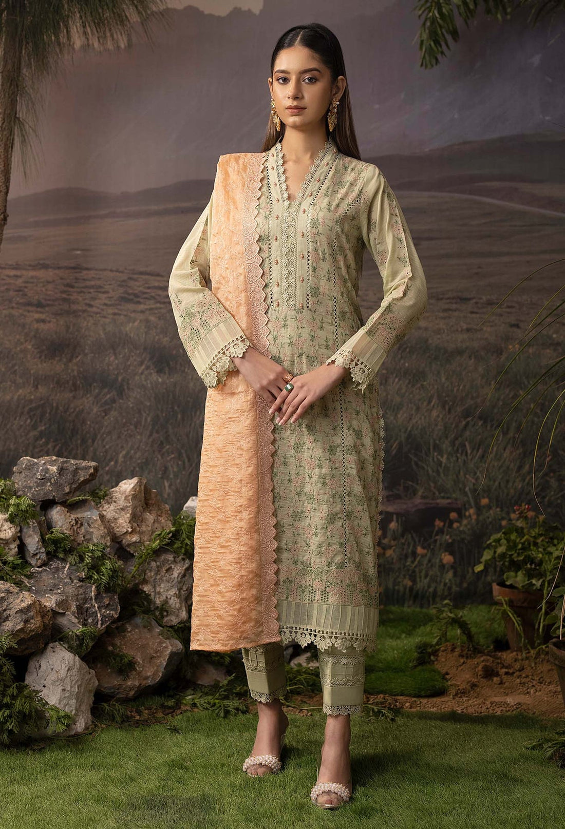 Adans Libas | Chikankari Lawn 2 | Adan's Lawn 7612 - Khanumjan  Pakistani Clothes and Designer Dresses in UK, USA 