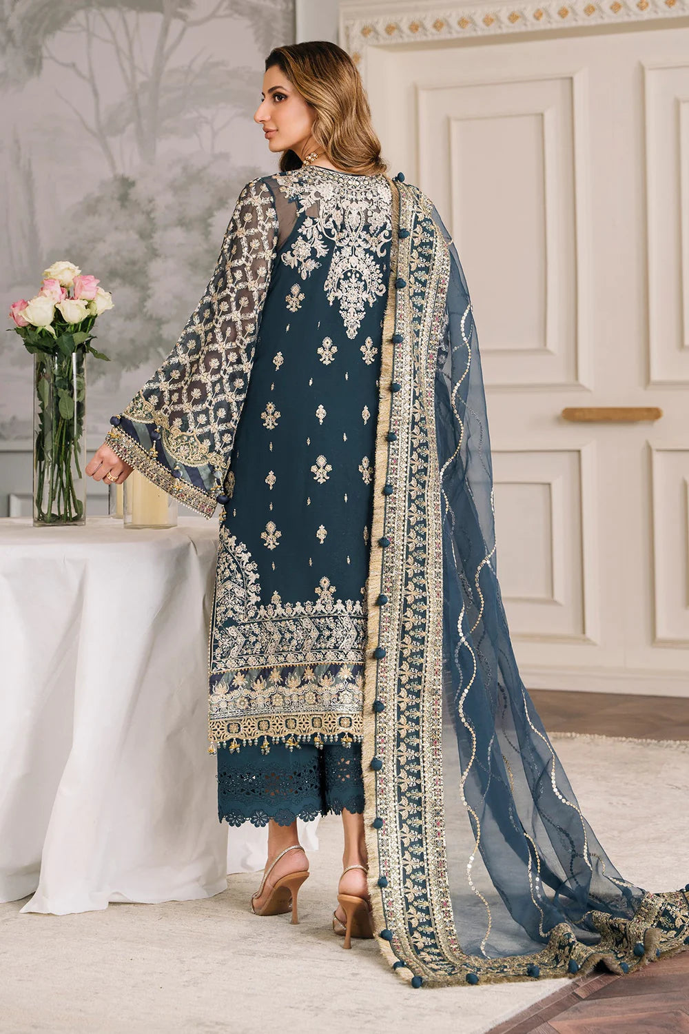 Baroque | Chantelle Embroidered Collection | CH12-01 - Khanumjan  Pakistani Clothes and Designer Dresses in UK, USA 