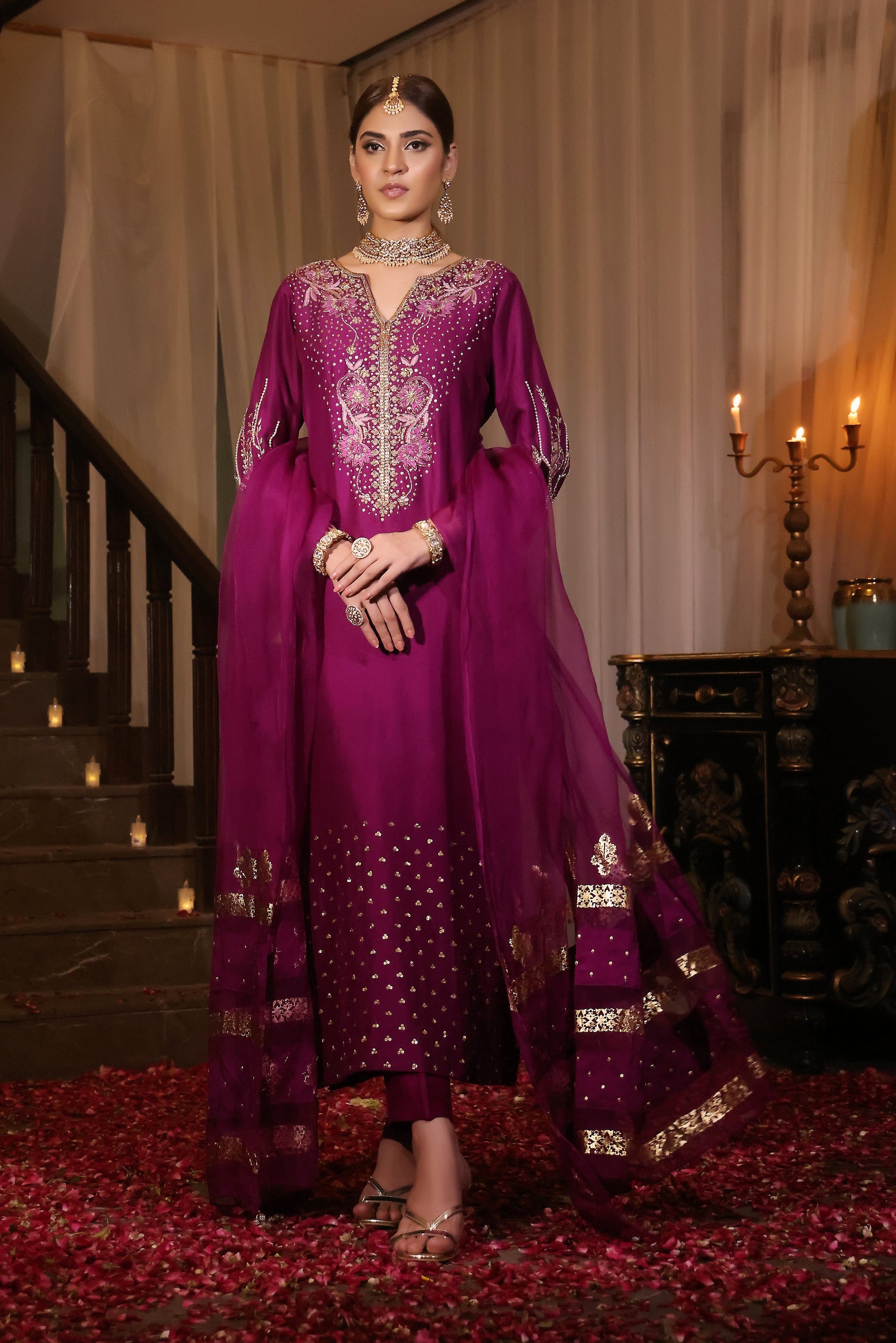 Mona Imran | Noor Formals | PALVASHA -1P - Khanumjan  Pakistani Clothes and Designer Dresses in UK, USA 