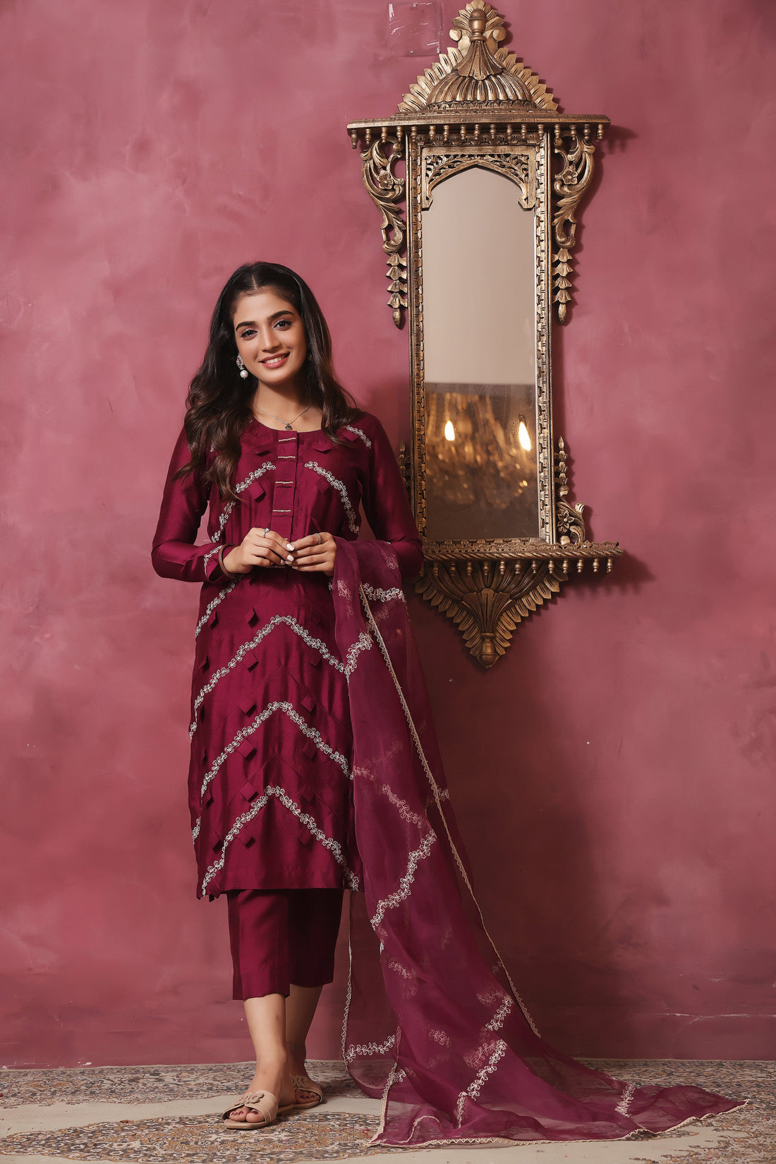 Mona Imran | Melange Formals | DE LUXE- 06 - Khanumjan  Pakistani Clothes and Designer Dresses in UK, USA 