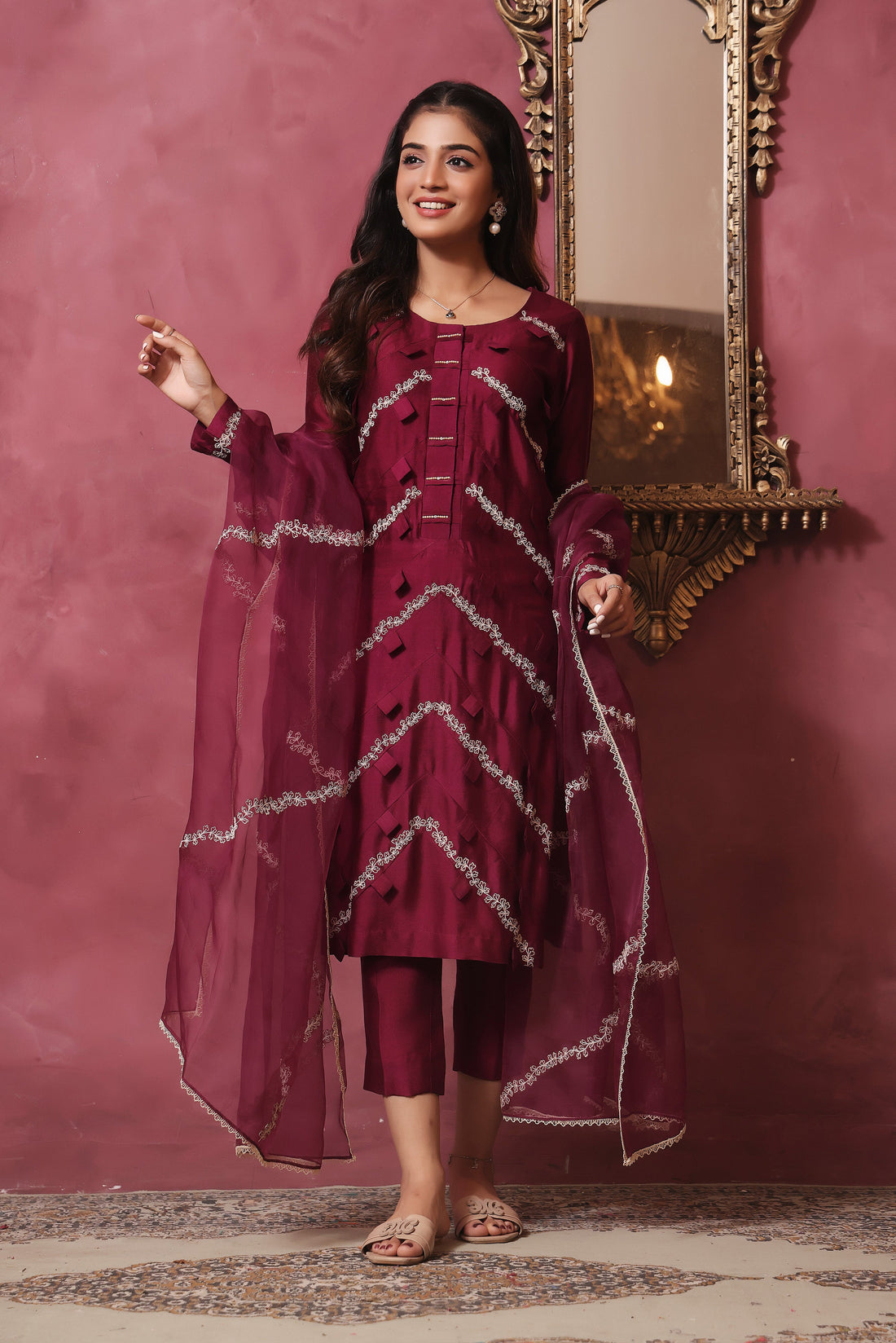 Mona Imran | Melange Formals | DE LUXE- 06 - Khanumjan  Pakistani Clothes and Designer Dresses in UK, USA 