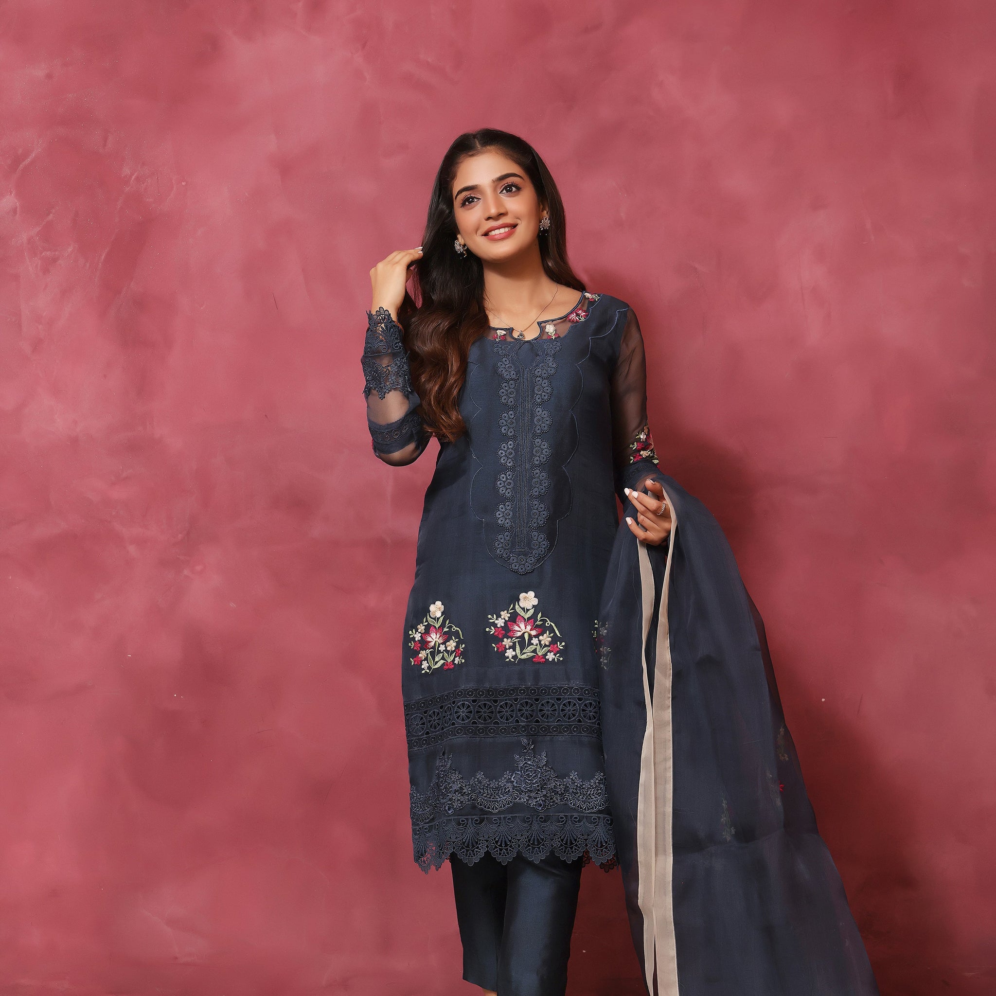 Mona Imran | Melange Formals | DE LUXE- 05 - Khanumjan  Pakistani Clothes and Designer Dresses in UK, USA 