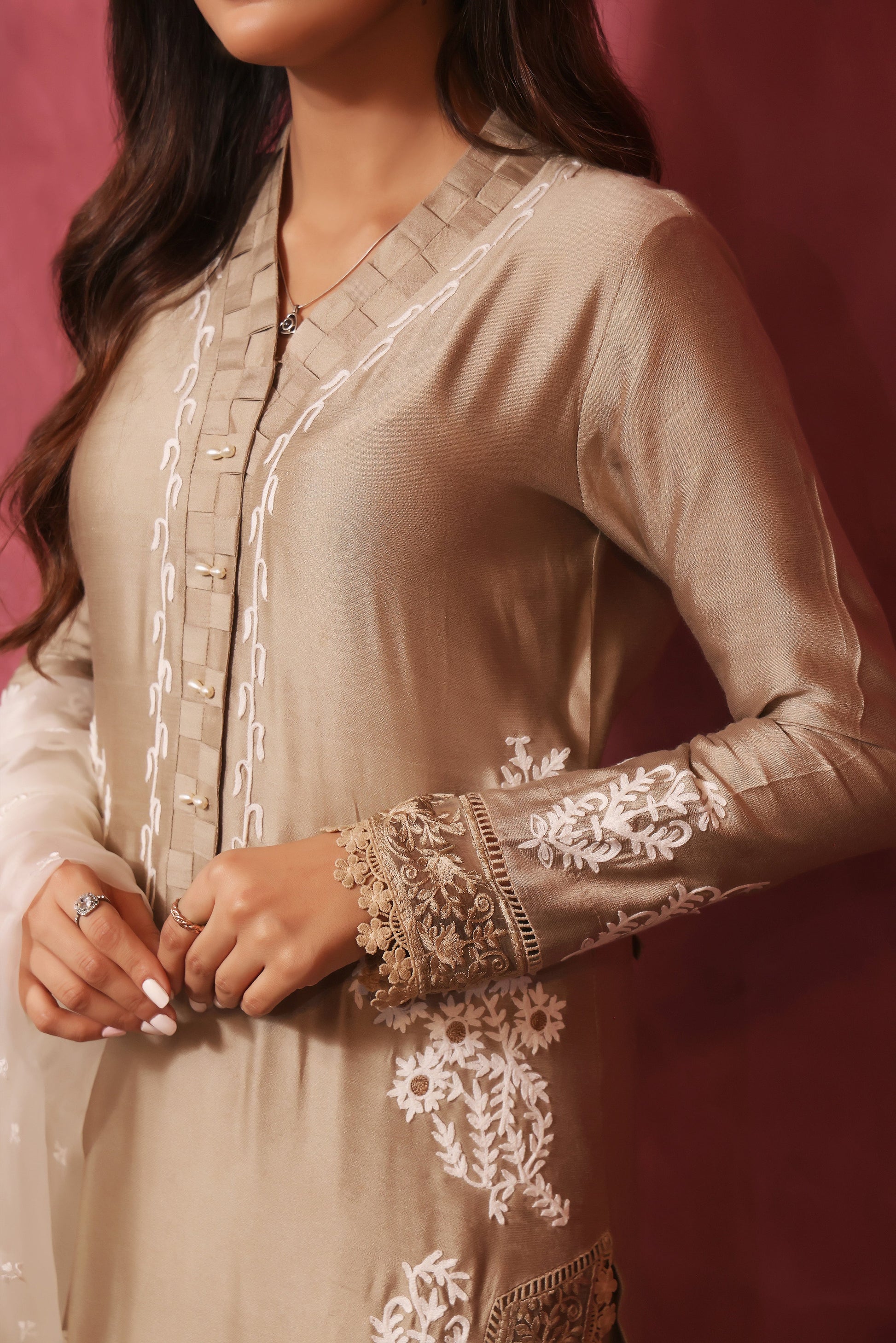 Mona Imran | Melange Formals | DE LUXE- 04 - Khanumjan  Pakistani Clothes and Designer Dresses in UK, USA 