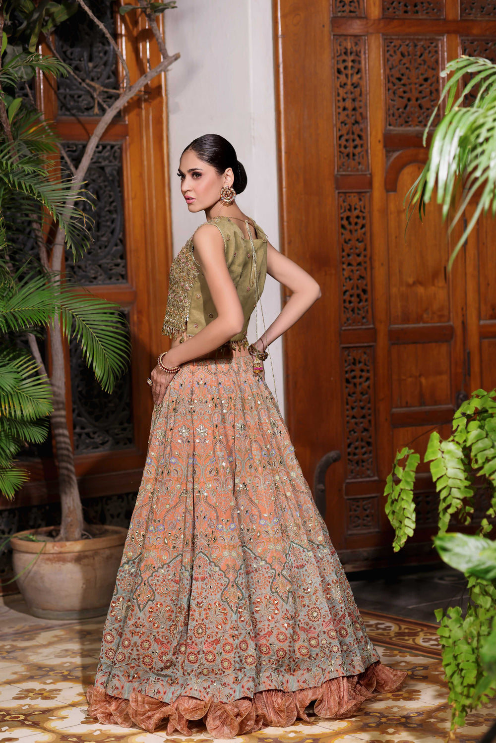 Wahaj M Khan | Nur Festive | Peach Dhani Suroor-e-Saba LS