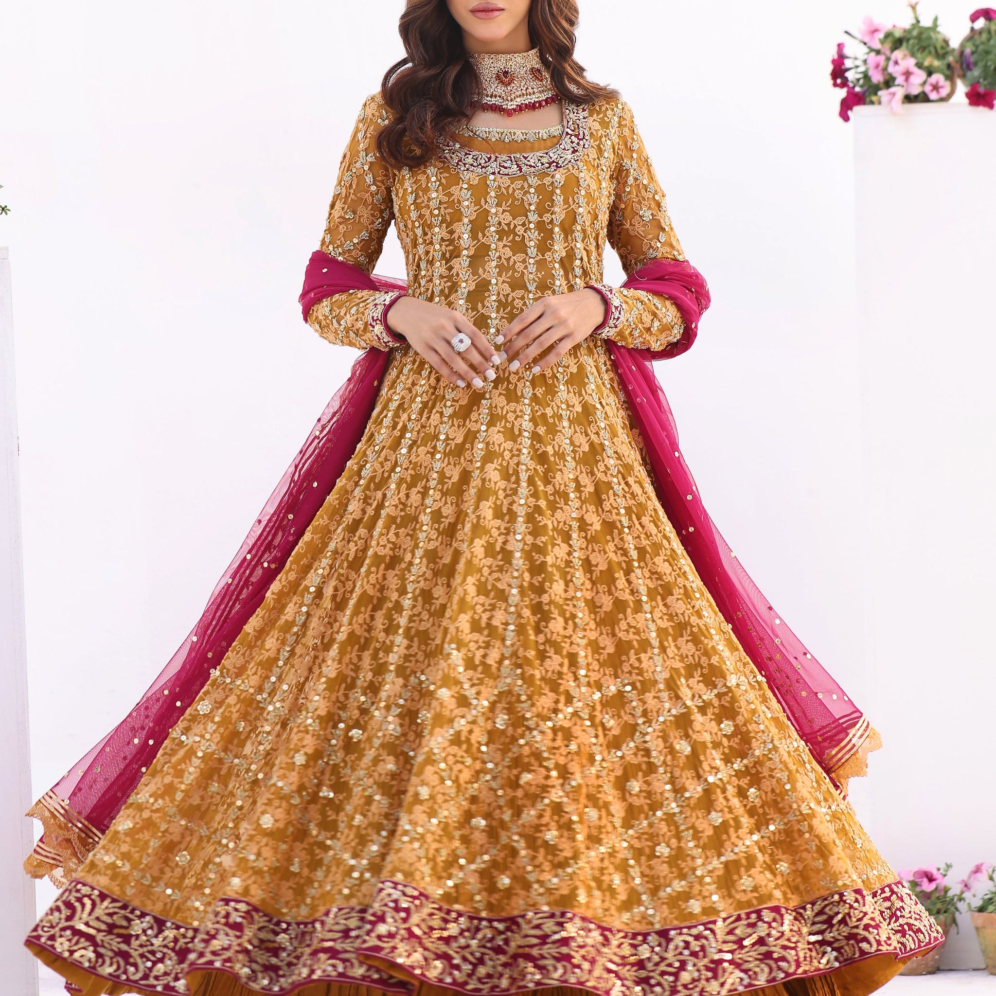 Mona Imran | Inara Wedding Formals | SUNEHRI - Khanumjan  Pakistani Clothes and Designer Dresses in UK, USA 