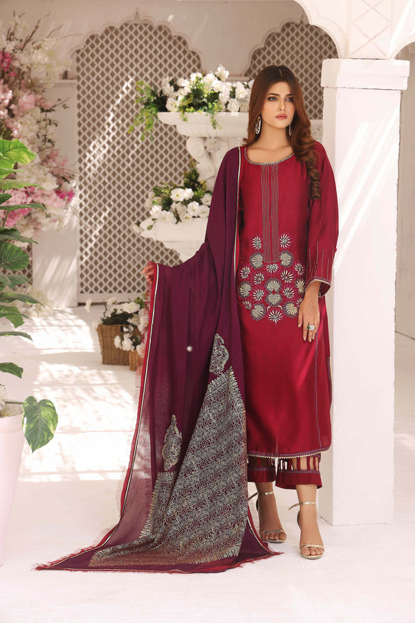 Wahajmkhan | Sitara Formals | MAGENTA PURPLE OUTFIT - Khanumjan  Pakistani Clothes and Designer Dresses in UK, USA 