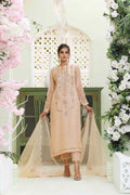 Wahajmkhan | Sitara Formals | NUDE PEACH ORGANZA OUTFIT - Khanumjan  Pakistani Clothes and Designer Dresses in UK, USA 