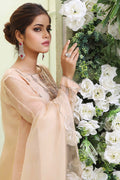 Wahajmkhan | Sitara Formals | NUDE PEACH ORGANZA OUTFIT - Khanumjan  Pakistani Clothes and Designer Dresses in UK, USA 