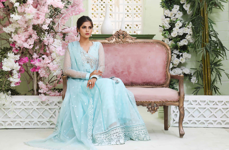 Wahajmkhan | Sitara Formals | FEROZI COTTON NET ANARKALI OUTFIT - Khanumjan  Pakistani Clothes and Designer Dresses in UK, USA 