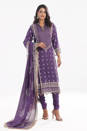 Gul Ahmed | Chunri Lawn 25 | CL-52169