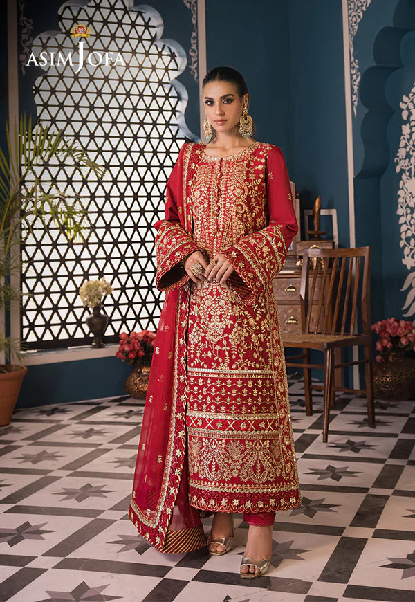 Asim Jofa | Fasana e Ishq Eid Luxury Lawn | AJFI-10 - Khanumjan  Pakistani Clothes and Designer Dresses in UK, USA 