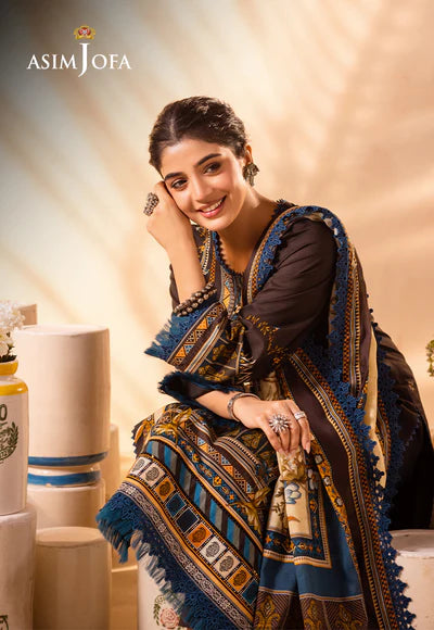 Asim Jofa | Prints Essentials | AJUB-18 - Khanumjan  Pakistani Clothes and Designer Dresses in UK, USA 