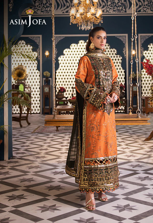 Asim Jofa | Fasana e Ishq Eid Luxury Lawn | AJFI-24 - Khanumjan  Pakistani Clothes and Designer Dresses in UK, USA 