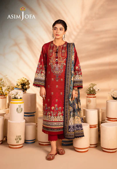 Asim Jofa | Prints Essentials | AJUB-02 - Khanumjan  Pakistani Clothes and Designer Dresses in UK, USA 