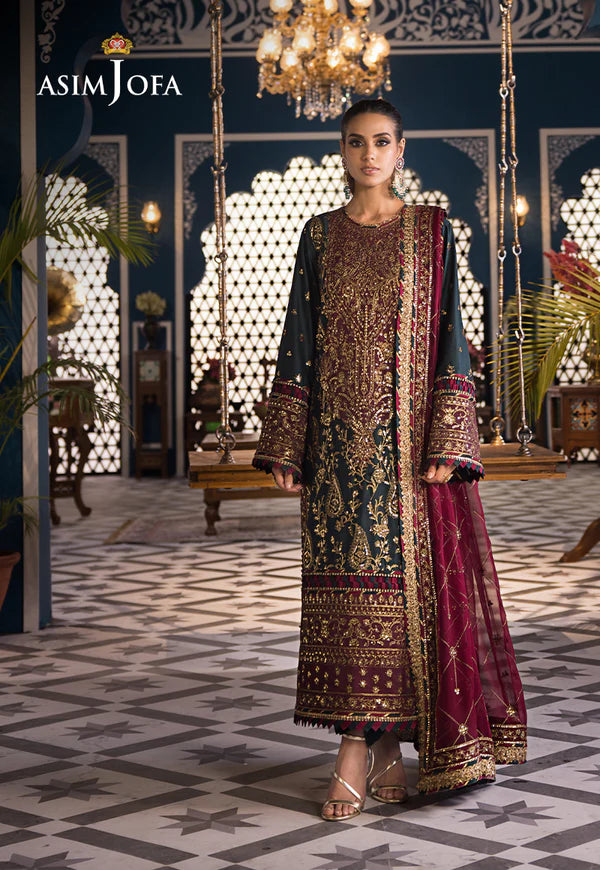 Asim Jofa | Fasana e Ishq Eid Luxury Lawn | AJFI-01 - Khanumjan  Pakistani Clothes and Designer Dresses in UK, USA 