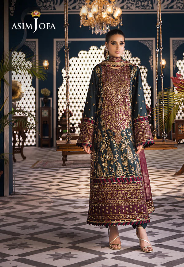 Asim Jofa | Fasana e Ishq Eid Luxury Lawn | AJFI-01 - Khanumjan  Pakistani Clothes and Designer Dresses in UK, USA 