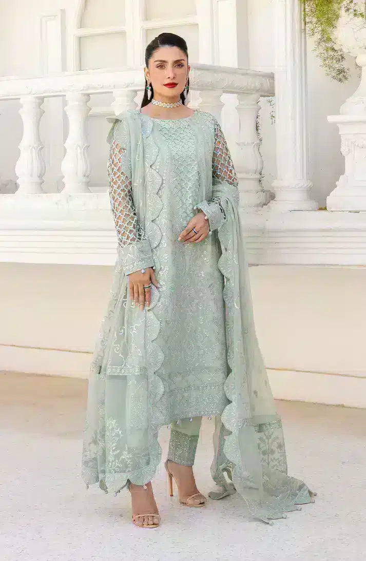 Emaan Adeel | Zimal Luxury Formals 23 | ZM 07 ZERNAAB - Khanumjan  Pakistani Clothes and Designer Dresses in UK, USA 