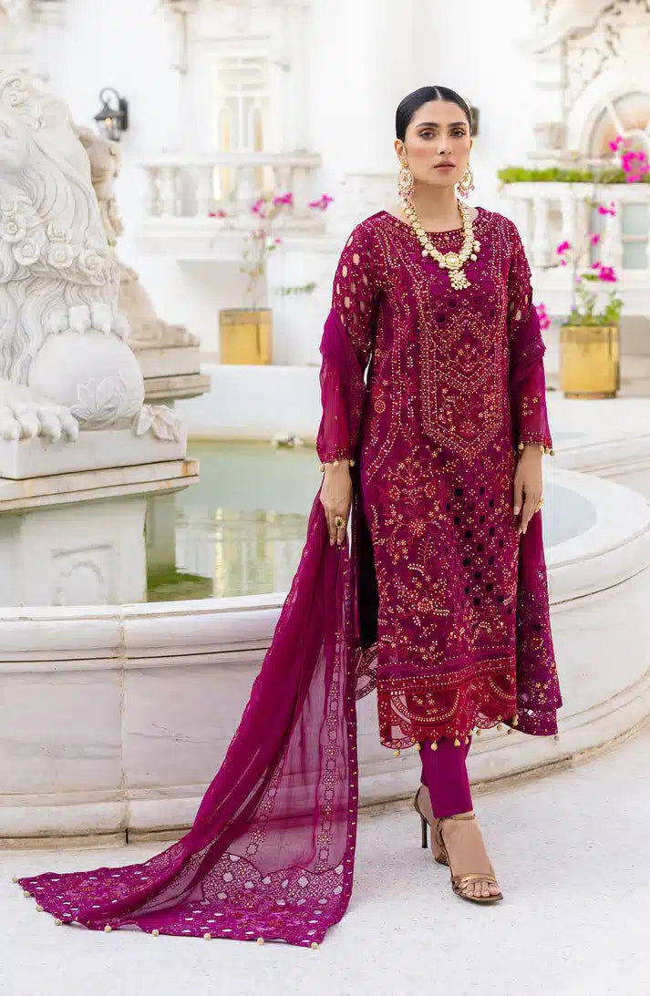 Emaan Adeel | Zimal Luxury Formals 23 | ZM 01 MUSHQ - Khanumjan  Pakistani Clothes and Designer Dresses in UK, USA 