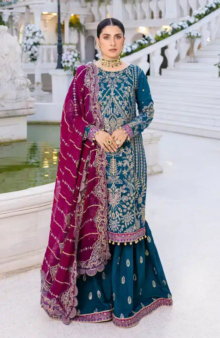 Emaan Adeel | Zimal Luxury Formals 23 | ZM 06 RUMESAH - Khanumjan  Pakistani Clothes and Designer Dresses in UK, USA 