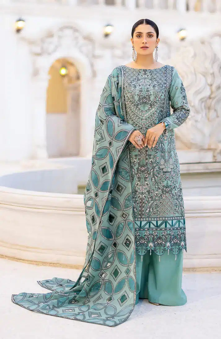 Emaan Adeel | Zimal Luxury Formals 23 | ZM 10 RANGREZA - Khanumjan  Pakistani Clothes and Designer Dresses in UK, USA 