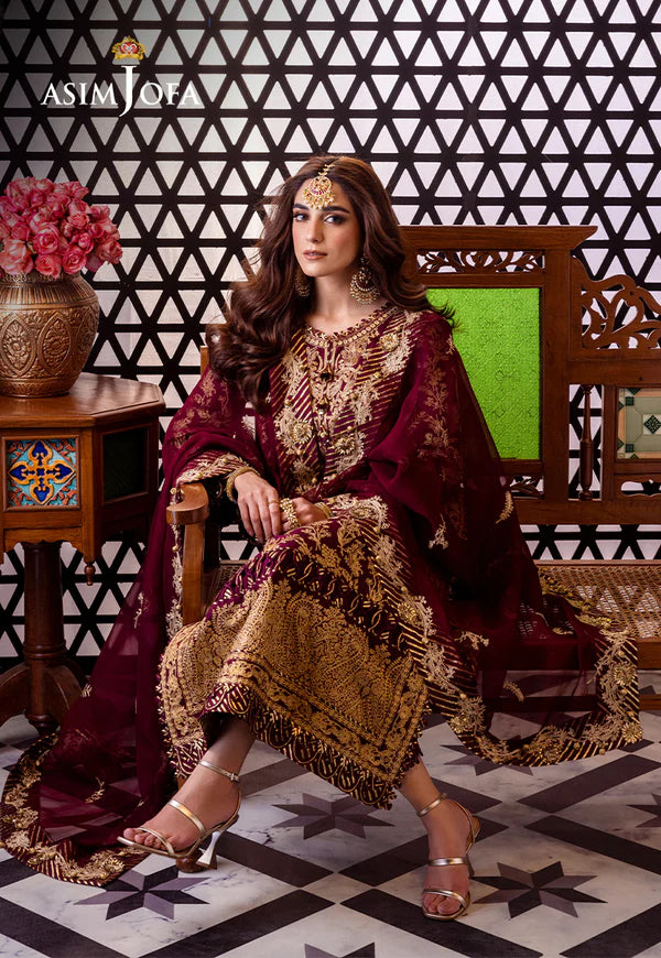 Asim Jofa | Fasana e Ishq Eid Luxury | AJFI-03 - Khanumjan  Pakistani Clothes and Designer Dresses in UK, USA 