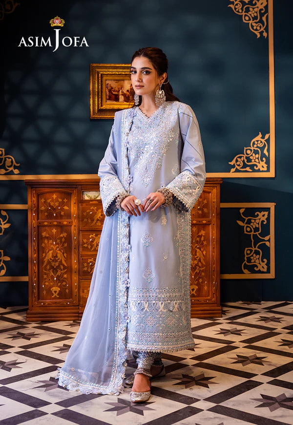 Asim Jofa | Fasana e Ishq Eid Luxury Lawn |AJFI-12 - Khanumjan  Pakistani Clothes and Designer Dresses in UK, USA 