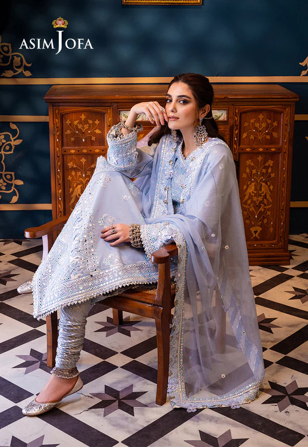 Asim Jofa | Fasana e Ishq Eid Luxury Lawn |AJFI-12 - Khanumjan  Pakistani Clothes and Designer Dresses in UK, USA 