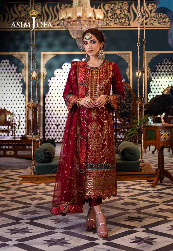 Asim Jofa | Fasana e Ishq Eid Luxury Lawn | AJFI-21 - Khanumjan  Pakistani Clothes and Designer Dresses in UK, USA 
