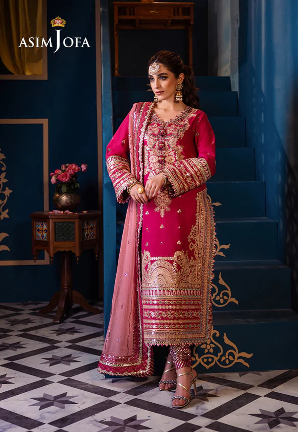 Asim Jofa | Fasana e Ishq Eid Luxury Lawn | AJFI-18 - Khanumjan  Pakistani Clothes and Designer Dresses in UK, USA 