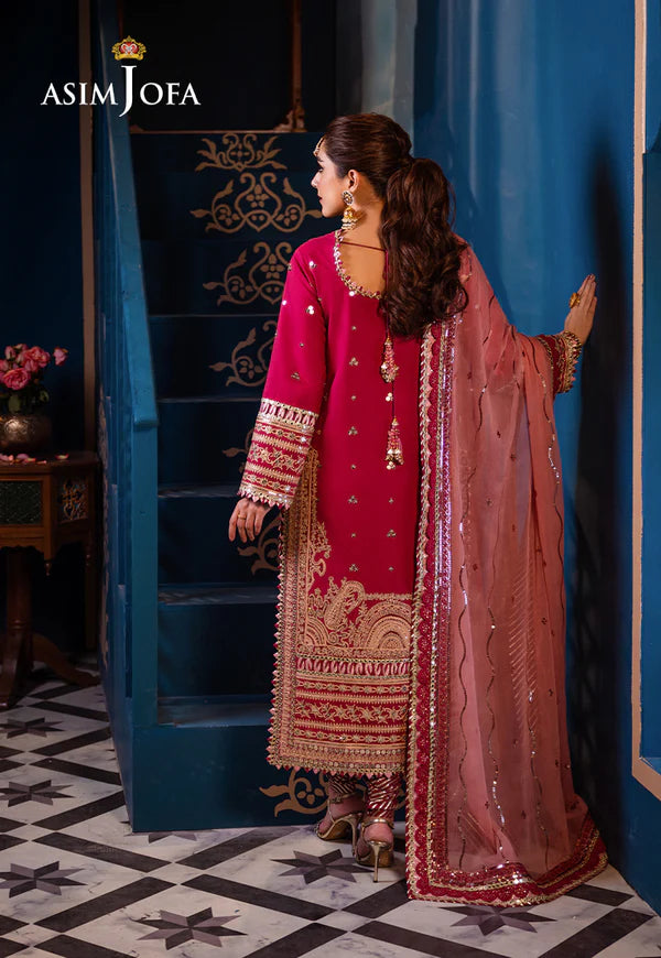 Asim Jofa | Fasana e Ishq Eid Luxury Lawn | AJFI-18 - Khanumjan  Pakistani Clothes and Designer Dresses in UK, USA 