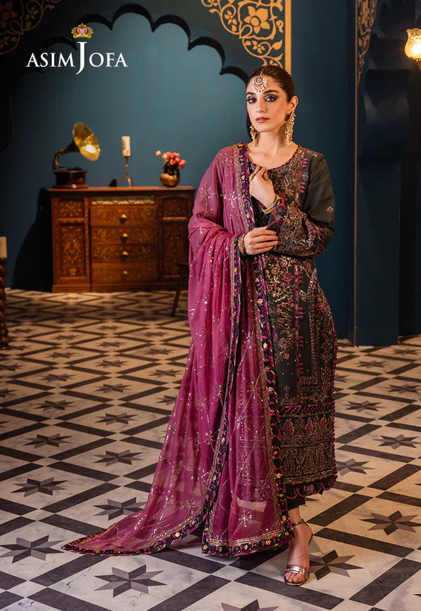 Asim Jofa | Fasana e Ishq Eid Luxury Lawn | AJFI-23 - Khanumjan  Pakistani Clothes and Designer Dresses in UK, USA 