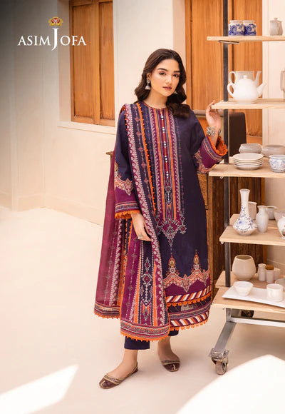 Asim Jofa | Prints Essentials | AJUB-09 - Khanumjan  Pakistani Clothes and Designer Dresses in UK, USA 