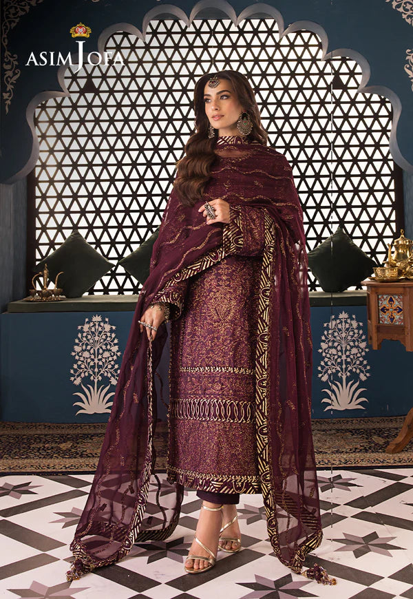 Asim Jofa | Fasana e Ishq Eid Luxury Lawn | AJFI-06 - Khanumjan  Pakistani Clothes and Designer Dresses in UK, USA 
