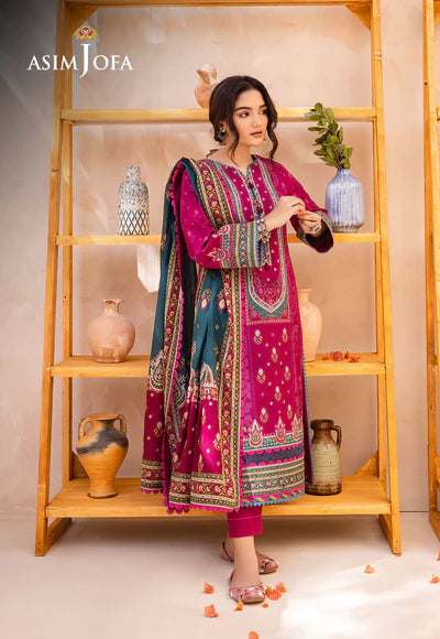Asim Jofa | Prints Essentials | AJUB-05 - Khanumjan  Pakistani Clothes and Designer Dresses in UK, USA 
