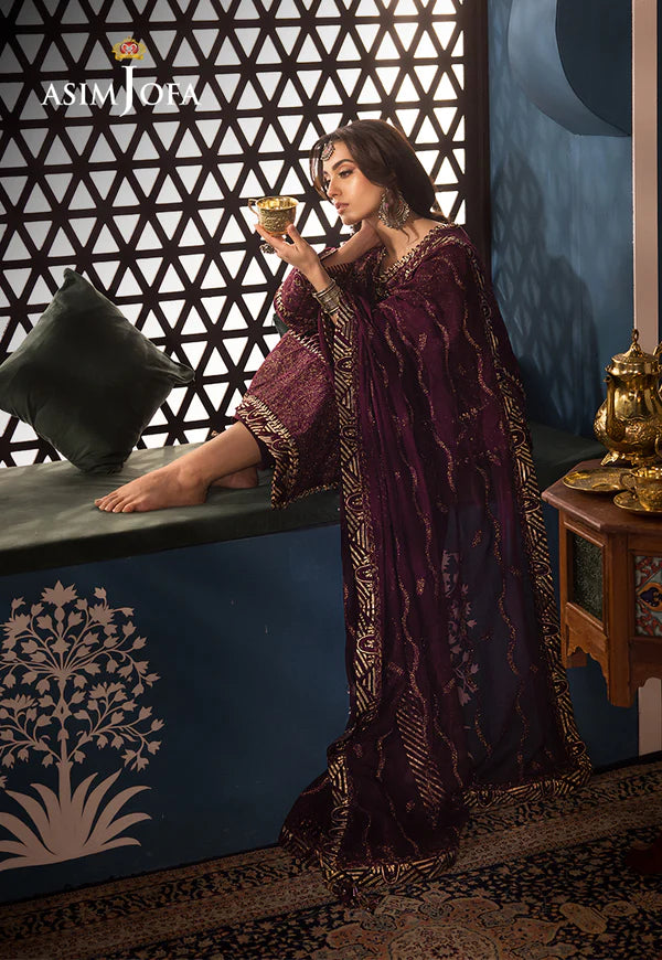 Asim Jofa | Fasana e Ishq Eid Luxury Lawn | AJFI-06 - Khanumjan  Pakistani Clothes and Designer Dresses in UK, USA 