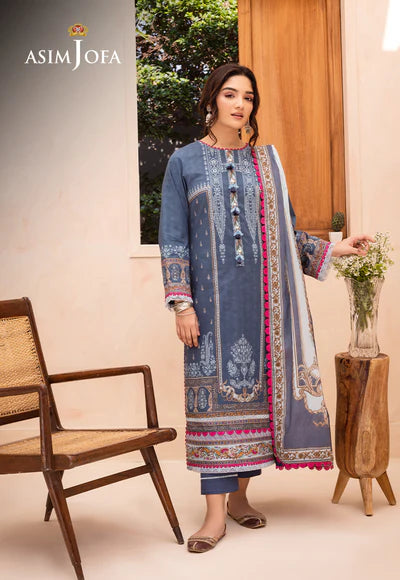 Asim Jofa | Prints Essentials | AJUB-14 - Khanumjan  Pakistani Clothes and Designer Dresses in UK, USA 