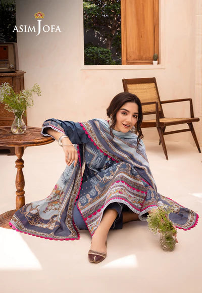 Asim Jofa | Prints Essentials | AJUB-14 - Khanumjan  Pakistani Clothes and Designer Dresses in UK, USA 