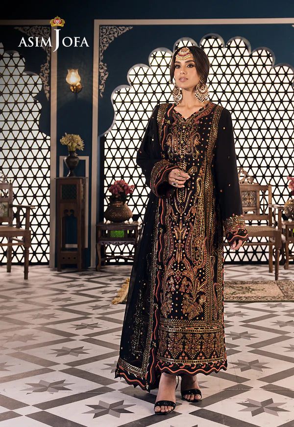 Asim Jofa | Fasana e Ishq Eid Luxury Lawn | AJFI-05 - Khanumjan  Pakistani Clothes and Designer Dresses in UK, USA 