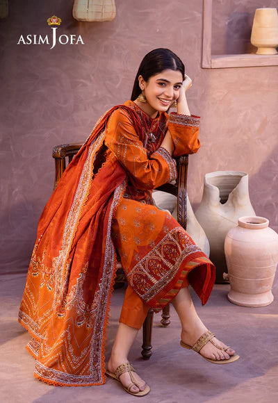 Asim Jofa | Prints Essentials | AJUB-07 - Khanumjan  Pakistani Clothes and Designer Dresses in UK, USA 