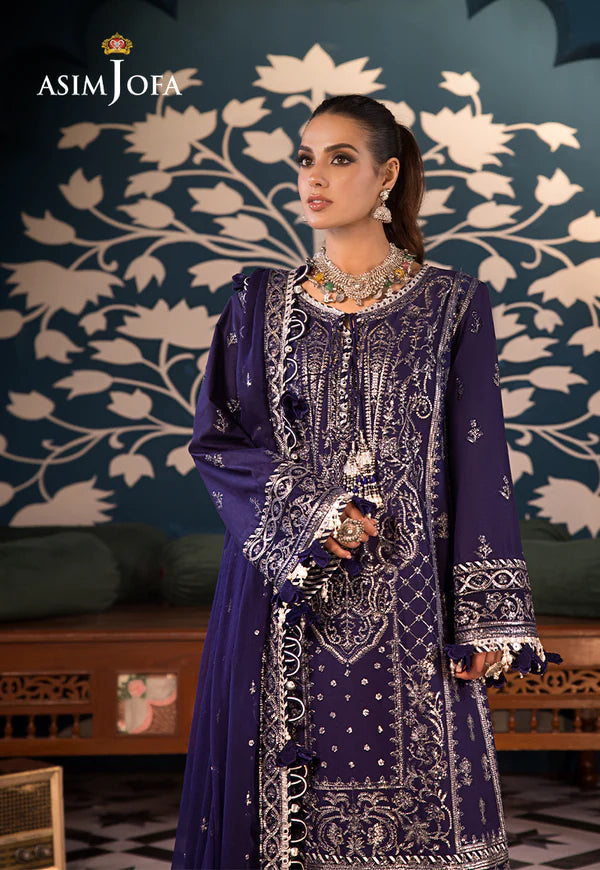 Asim Jofa | Fasana e Ishq Eid Luxury Lawn | AJFI-25 - Khanumjan  Pakistani Clothes and Designer Dresses in UK, USA 