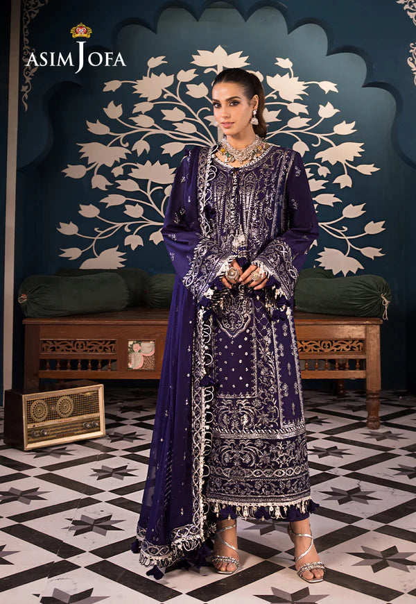 Asim Jofa | Fasana e Ishq Eid Luxury Lawn | AJFI-25 - Khanumjan  Pakistani Clothes and Designer Dresses in UK, USA 