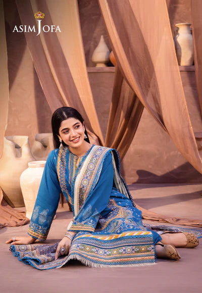 Asim Jofa | Prints Essentials | AJUB-16 - Khanumjan  Pakistani Clothes and Designer Dresses in UK, USA 