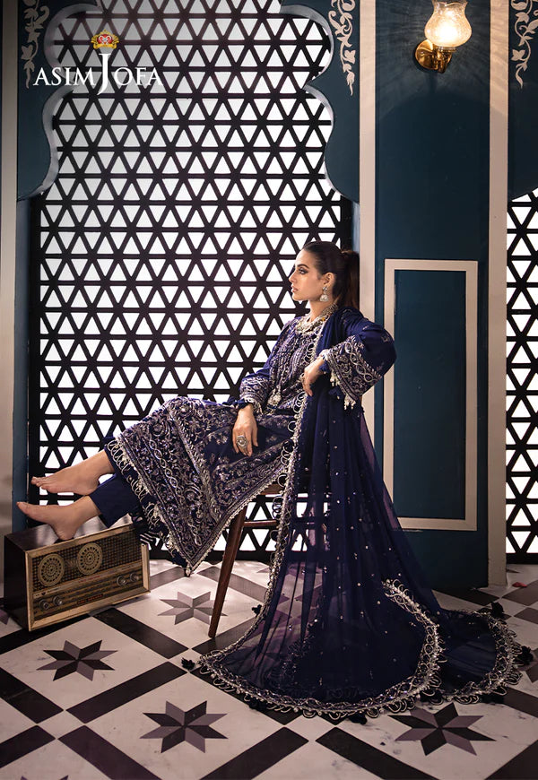 Asim Jofa | Fasana e Ishq Eid Luxury Lawn | AJFI-25 - Khanumjan  Pakistani Clothes and Designer Dresses in UK, USA 